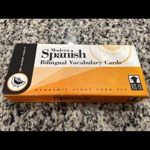 Spanish vocabulary flashcards